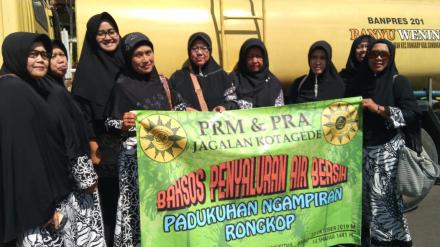Pimpinan Ranting Muhammadiyah dan Aisyiyah Desa Jagalan Giat Penyaluran Air Bersih ke Gunung Kidul